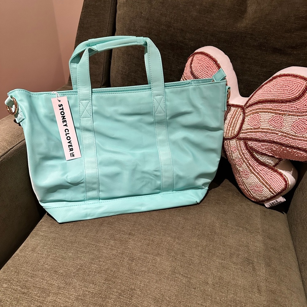 Brand new Stoney Clover Lane cotton candy mini duffle